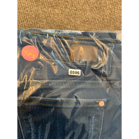 Judy Blue Skinny Fit Jeans Womens 11/30 Distressed Stretch Whiskered Y2K Denim - Picture 9 of 9